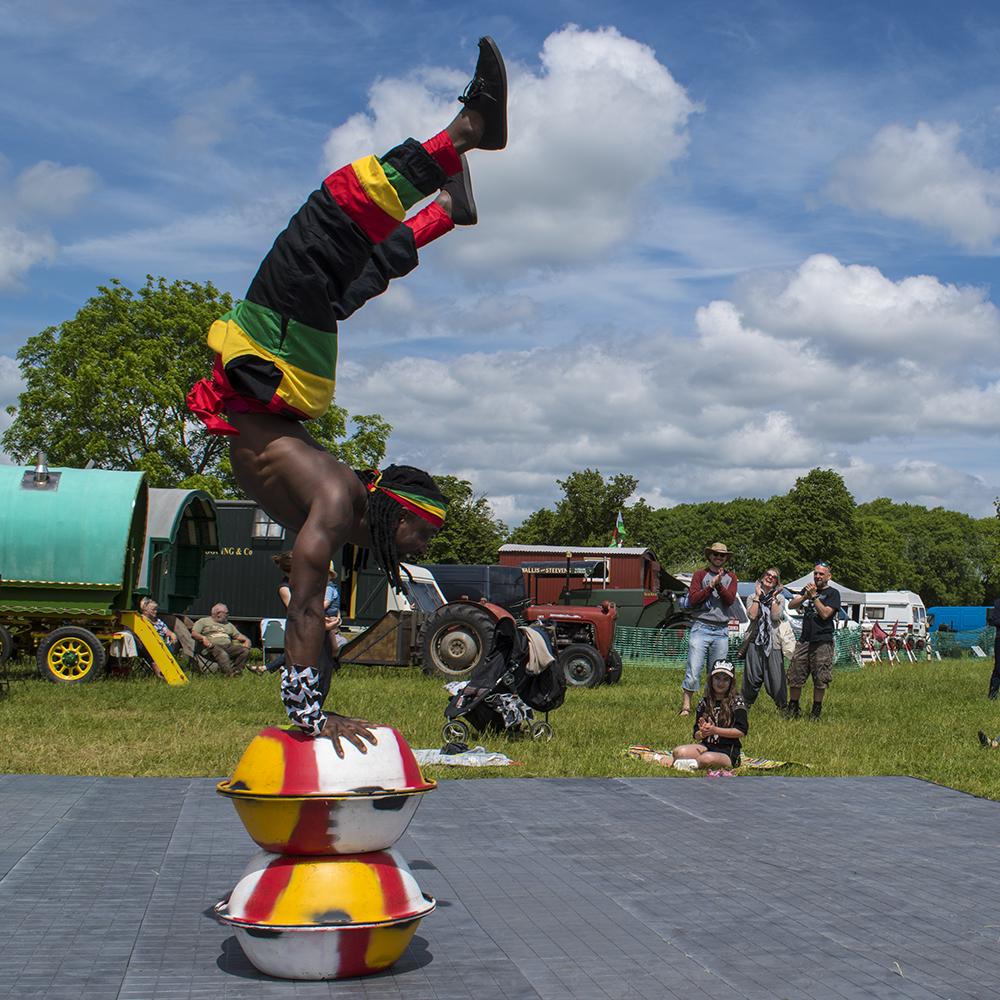 Handstand African Acrobats Festival show Circus skills